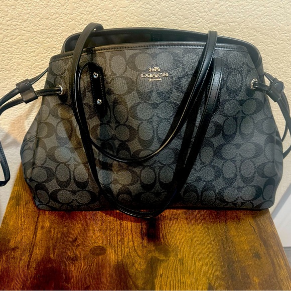 Coach Handbags - Large Black Coach Tote!!